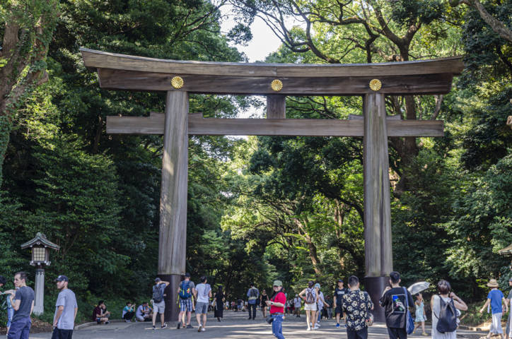 97 - Tokyo - barrio de Shibuya - santuario de Meiji-jingu